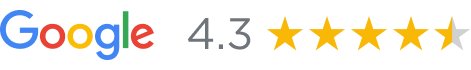Google review 4.3 Google review 4.3